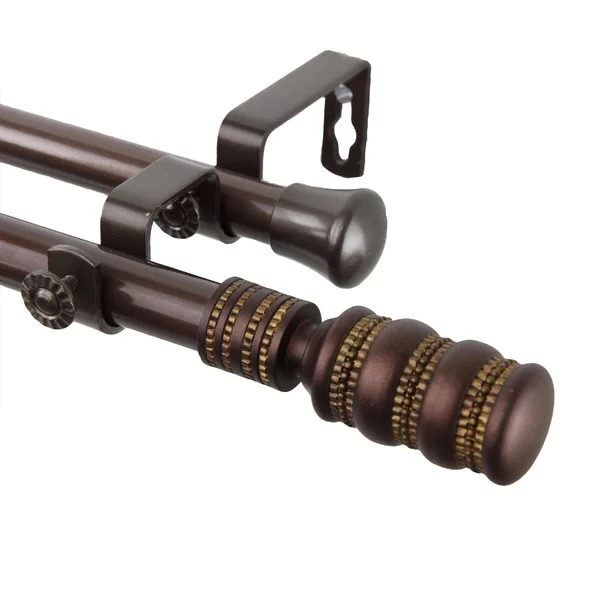Rod Desyne Dollop Double Curtain Rod