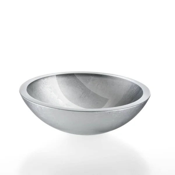 WS Bath Collections Acquaio 53596 11-2/5 inch Stainless Steel Vessel Bathroom Sink from The - Size: 11.4, Silver