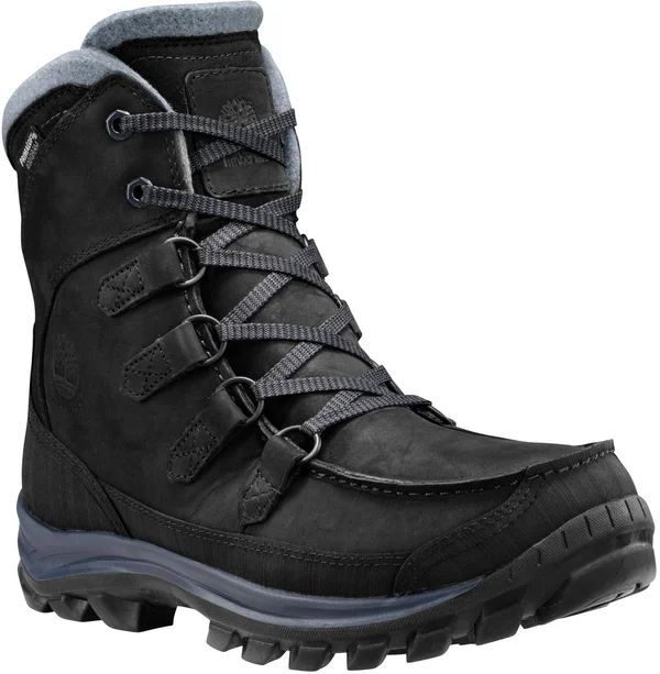 Timberland Men's Chillberg Waterproof Insulated Black Nubuck Snow Boots A17V1 - 8
