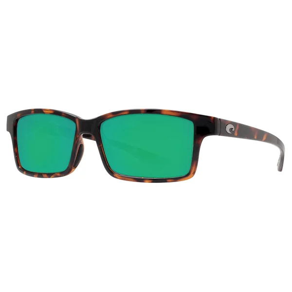Costa Del Mar Unisex Tern Retro Tortoise Sunglasses - Green/Brown