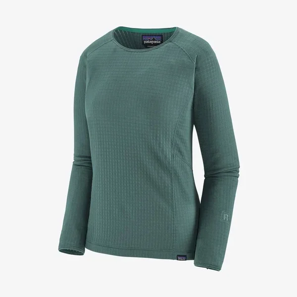 Patagonia Women's R1 Crew - Green - 40065 - XL