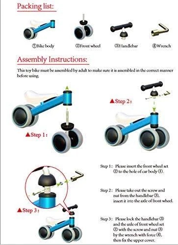Ygjt Baby Balance Bikes Bicycle Baby Walker Toys Rides for 1 Year Boys Girls 10 Months-24 Months Baby&s First Bike First Birthda