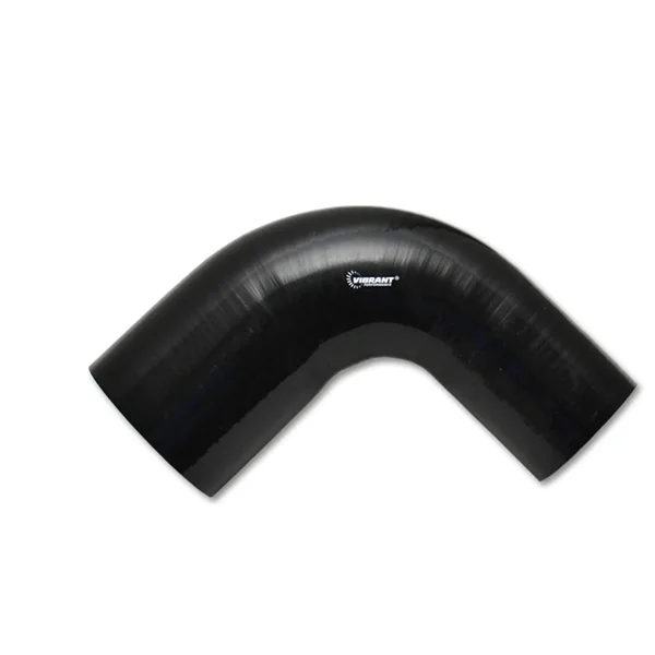 Vibrant Performance 2782 4 Ply 90 Degree Reducer Elbow - Black