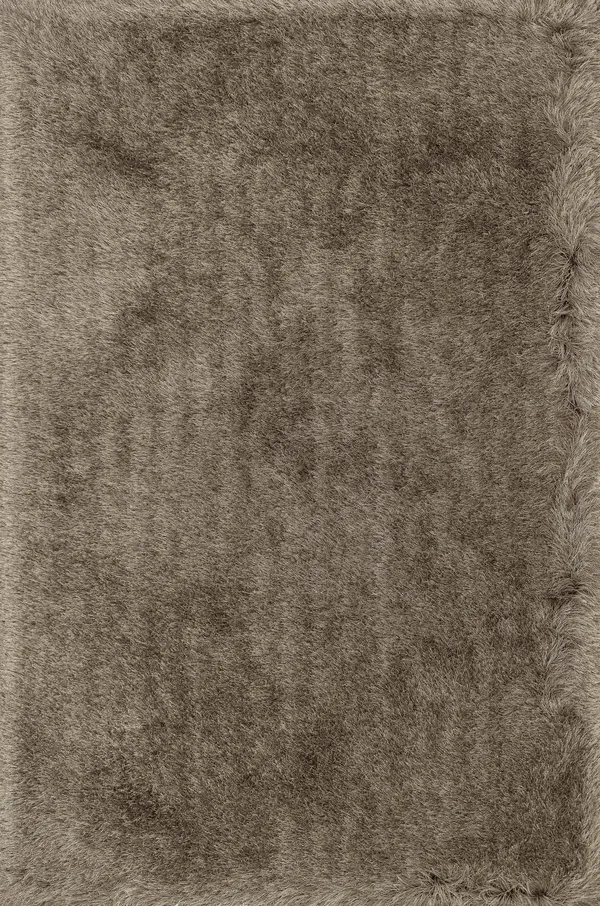 Loloi Allure Shag AQ-01 Taupe Rug - 8 ft Round