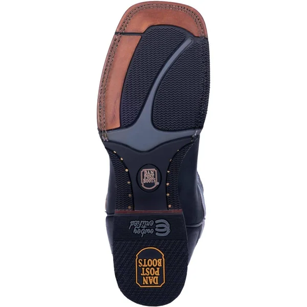 Dan Post Men's Deuce Western Boots - Black/Brown