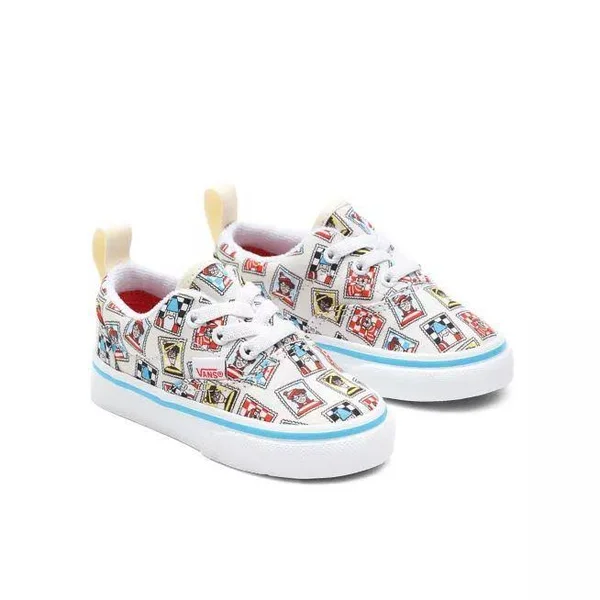 Vans x Where&s Waldo? Toddler Era Elastic Lace (Postage) 3.5 Toddler