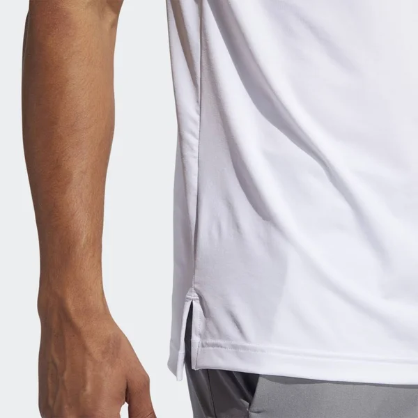 Adidas Mens Ultimate 2.0 Solid Golf Polo White S