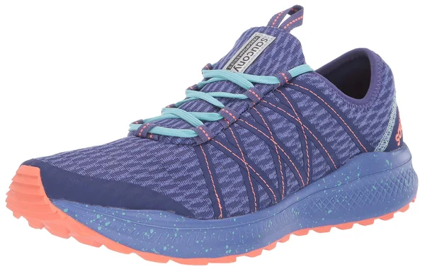 Saucony Womens Shift Trail Running Shoe Sneakers - BLUE Size 9M