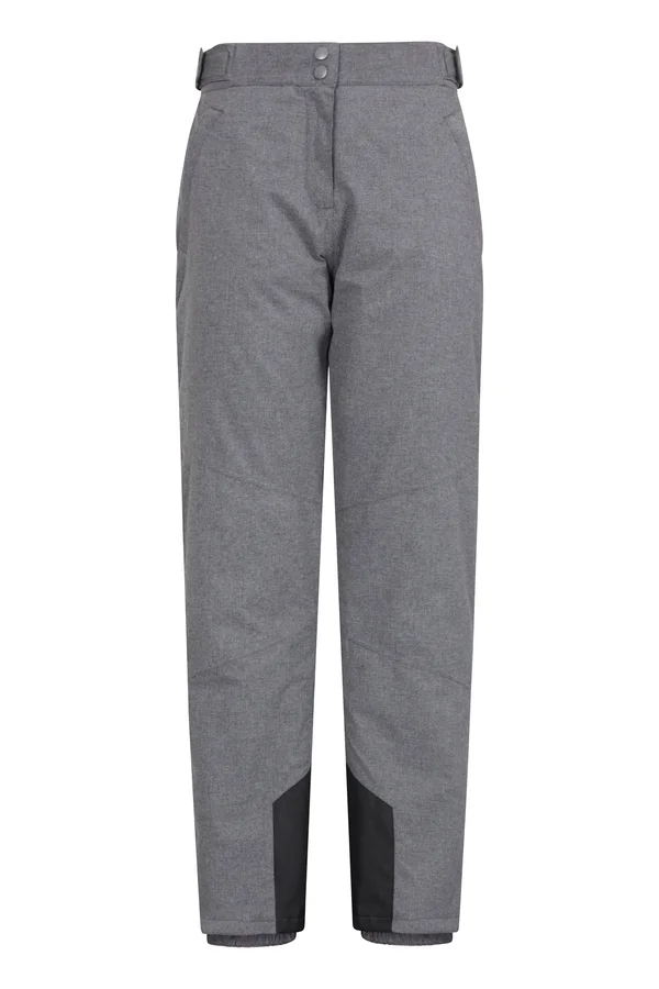 Mountain Warehouse Blizzard Womens Ski Pants - Grey - Size 6