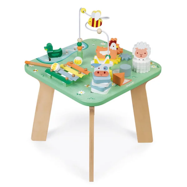 Janod Pretty Meadow Activity Table (Wood)