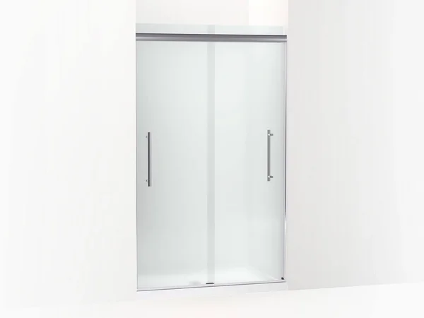 Kohler 707601-8D3-SHP Pleat Frameless Sliding Shower DOOR - 79-1/16x22 H x 44-5/8 – 47-5/8x22 W - Crystal Clear Glass with Bright