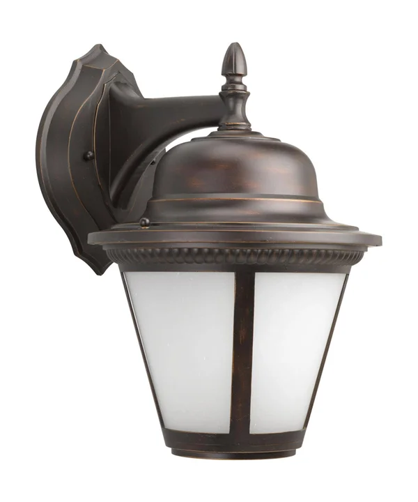 Westport LED Collection One-Light Wall Lantern - Size: 12.88, Bronze
