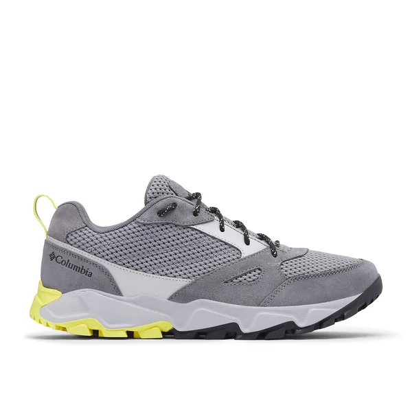 Columbia Ivo Trail Breeze Shoe - Men's Steam/Acid Yellow - 10.5