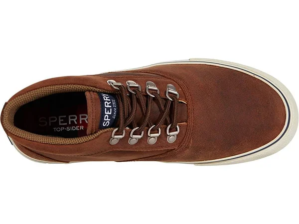 Men's Sperry Striper Storm Waterproof Sneaker 5731416 - 7.5 M, Tan Leather