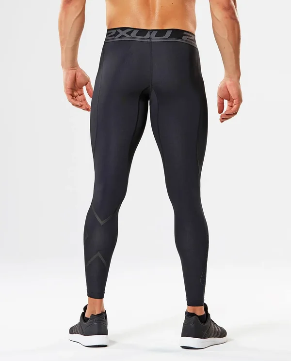 2XU Accelerate Compression Tights - Men's Black/Nero, S