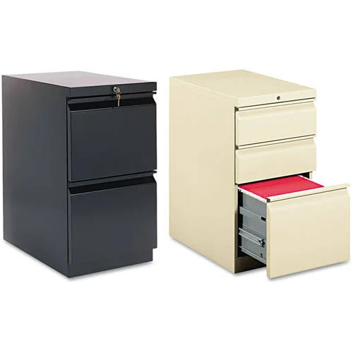 HON Brigade Mobile Pedestal - File/File, Charcoal, 19-7/8x22D