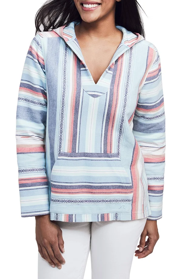 Faherty Women's Baja Poncho - Small - Sierra Paradise