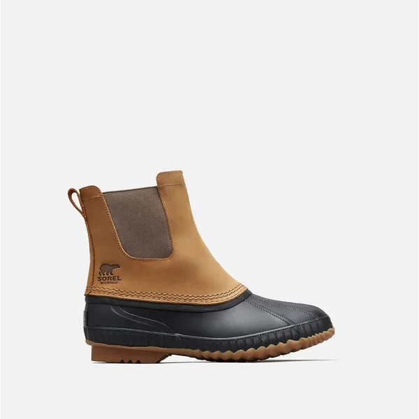 Sorel Men's Cheyanne II Chelsea Boot - 12 - Elk - Black
