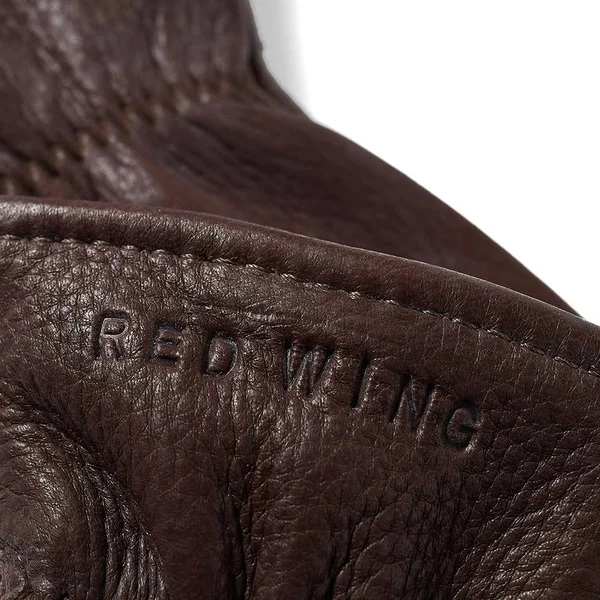 Red Wing Heritage Lined Leather Gloves - Nutmeg Buckskin