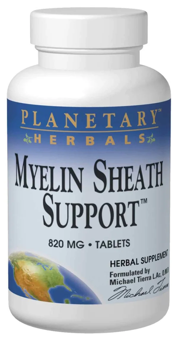 PLANETARY Herbals - Myelin Sheath Support 820 mg - 180 Tablets