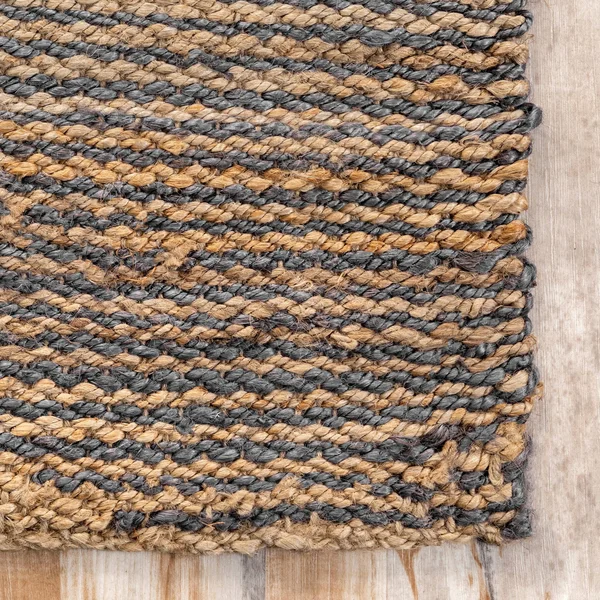 nuLOOM Geometric Brianne Hand Loomed Modern Diamond Jute Area Rug - 6' x 9' - Natural