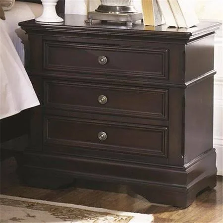 Coaster Company 203192 Cambridge 3 Drawer Night Stand - Cappuccino