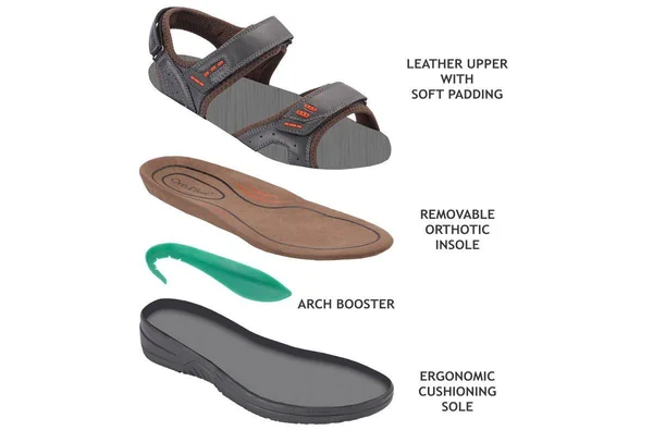 OrthoFeet 593 Alpine Men's Sandal