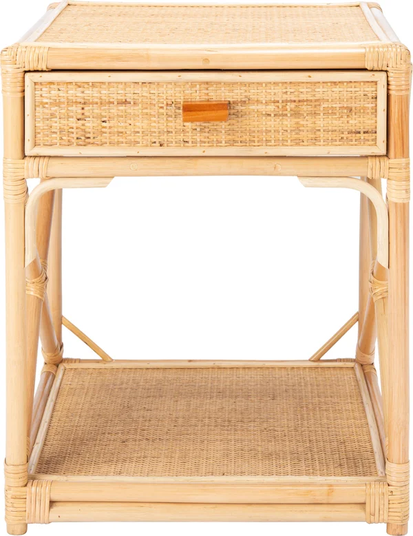 Safavieh Bali 1 Drawer 1 Shelf Nightstand - Natural