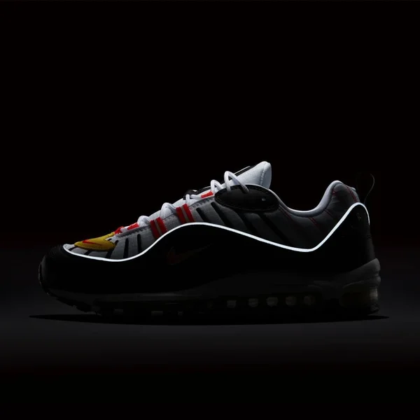 Nike Men's Air Max 98 Sneaker, Size 11.5, Black