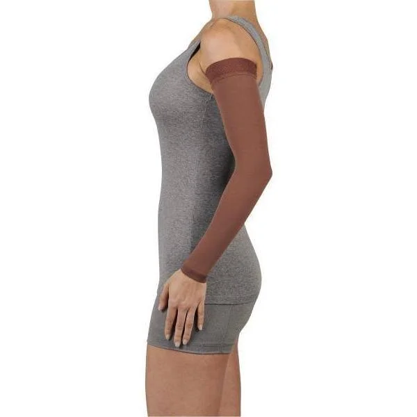 Juzo 2002CGLSB53 III Soft Dream Sleeve 30-40 mmHg Long with Silicone