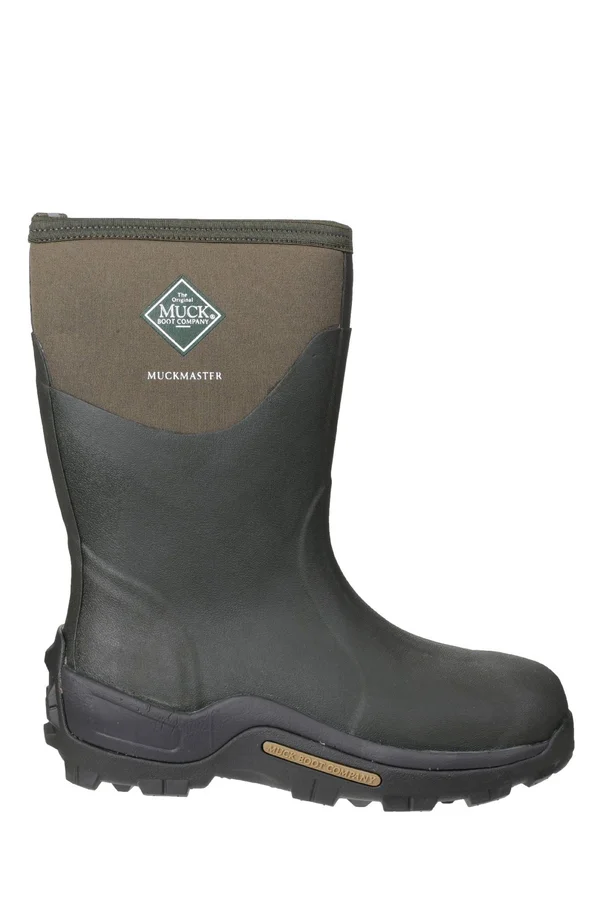 Muck Boots Muckmaster Mid Wellingtons - Moss