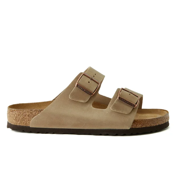 Birkenstock Arizona Soft Footbed Sandals - Oiled Leather Tobacco - 44
