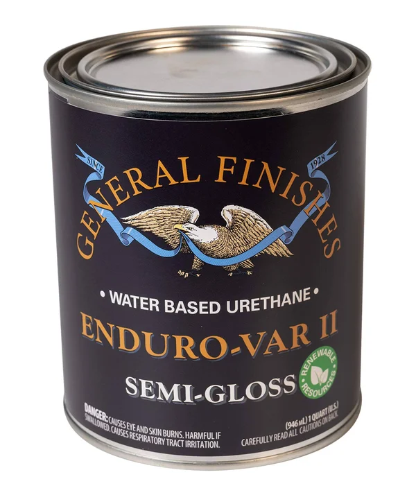 Semi-Gloss Enduro Var II Varnish Water-Based Quart