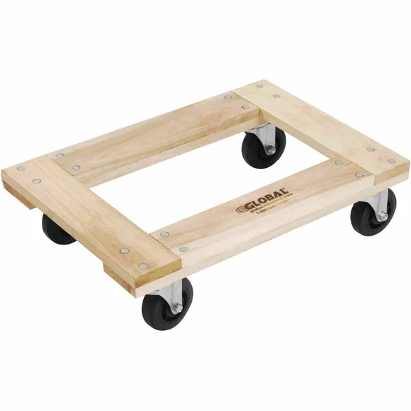 Hardwood Dolly with Open Deck 36 x 24 1200 lb. Capacity 952152B
