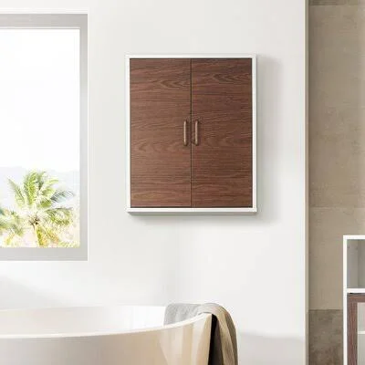 Maubara 20x22 W x 24x22 H x 7.08x22 D Wall Mounted Bathroom Cabinet Wade Logan
