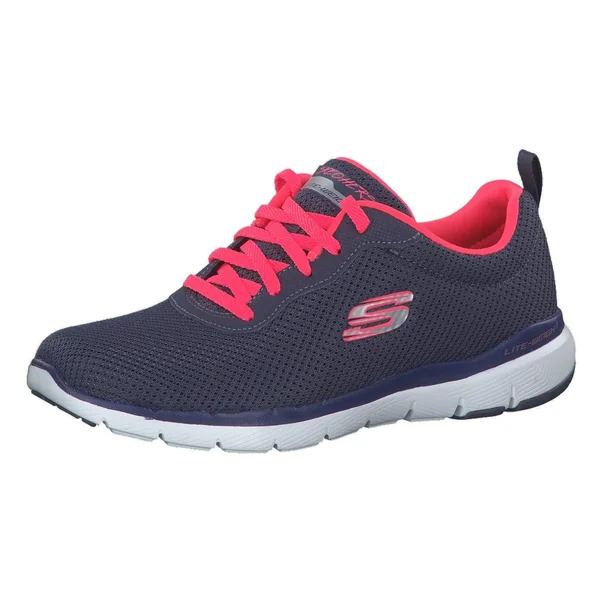 Skechers Women's Flex Appeal 3.0 First Insight Sneaker - Slate/Pink