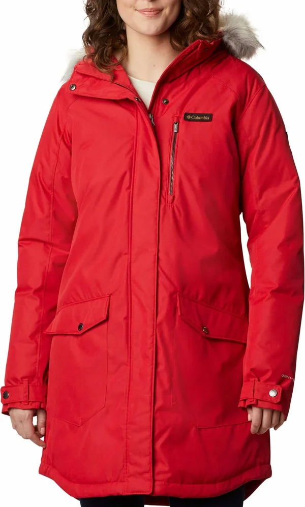 Columbia Women's Suttle Mountain Long Insulated Jacket - 2x - Red