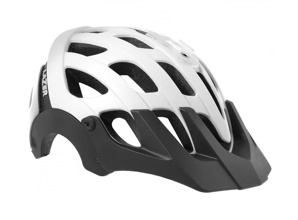 Lazer Revolution Enduro/Mountain Cycling Helmet, Matte White Coral Blue