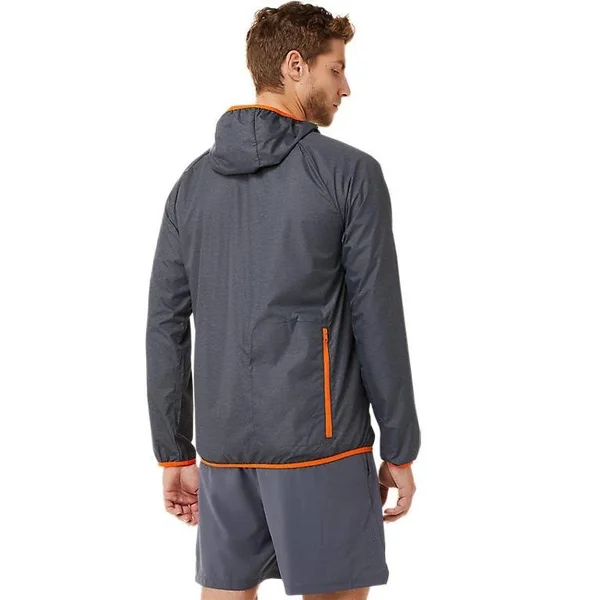 Asics Mens Athletic Fit Short Sleeve Round Athletic T-Shirt - Gray Large