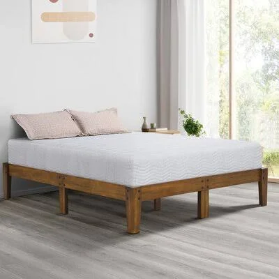 Eli Solid Wood Platform Bed Millwood Pines Size: Full
