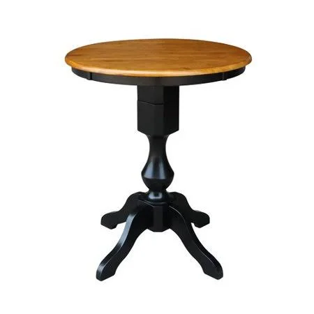 Charlton Home Jane Street Pub Table, Black