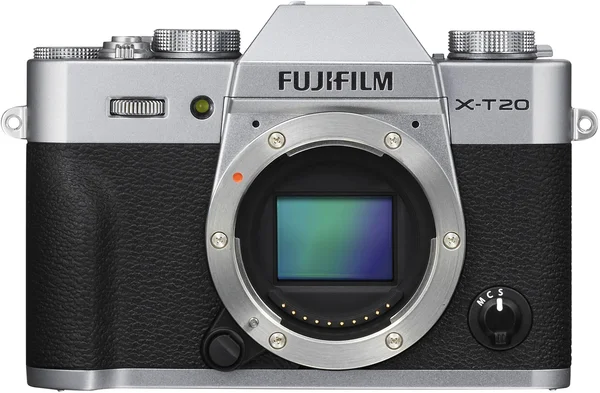 Fujifilm X-T20 Mirrorless Camera Body 64GB Body Bundle (Silver)