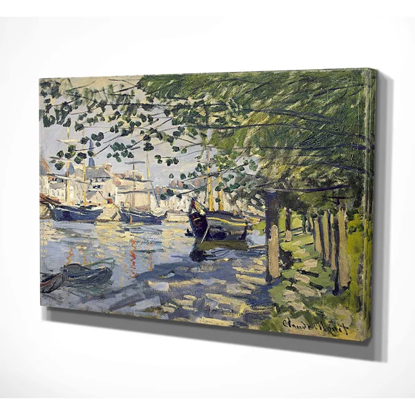 Wexford Home &The Seine at Rouen& Canvas Wall Art - 32 x 48