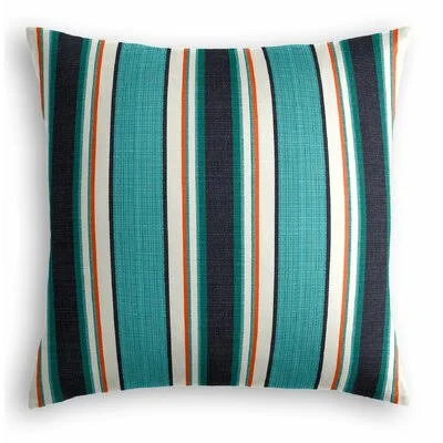 Square Pillow Cover & Insert Loom Decor Blue 18x22 x 18x22