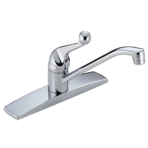 Delta 100LF-WF Classic Chrome Single Handle Kitchen Faucet