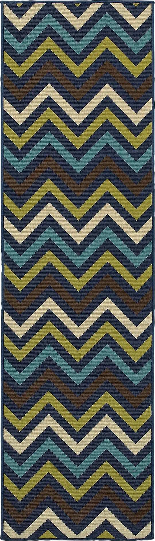 Oriental Weavers Riviera 4593S 7&10x22 Round Rug