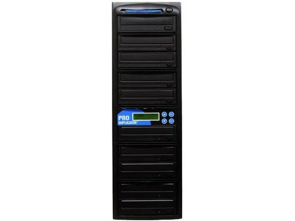 Produplicator 1 to 9 24x Burner M-Disc Support CD DVD Duplicator - Standalone Copier Duplication Tower (ESDVDS24X09)