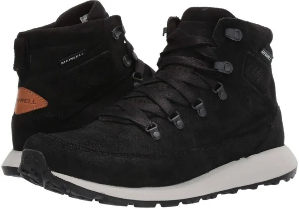 Merrell Men's Ashford Classic Chukka Leather - Size: 9, Black