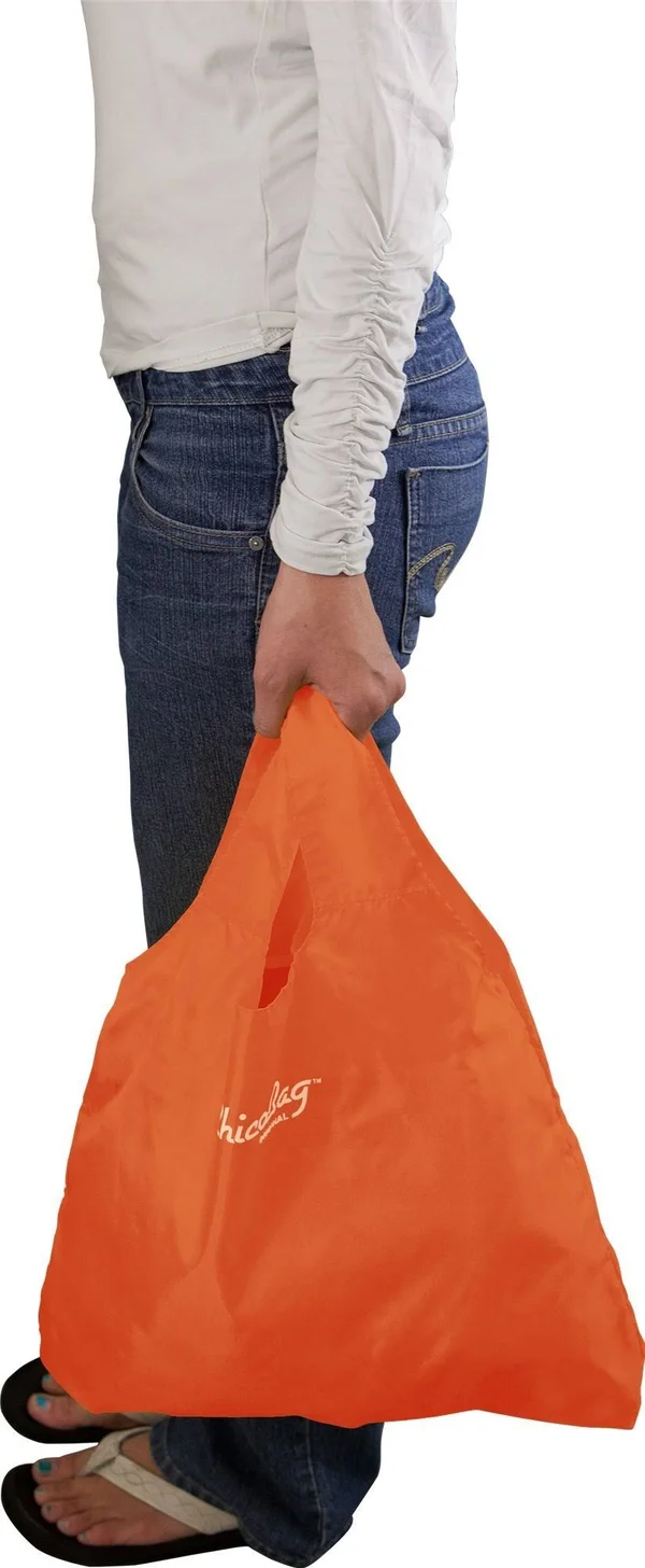 ChicoBag Original Reusable Shopping Tote, Grocery Bag Variety 10 Pack