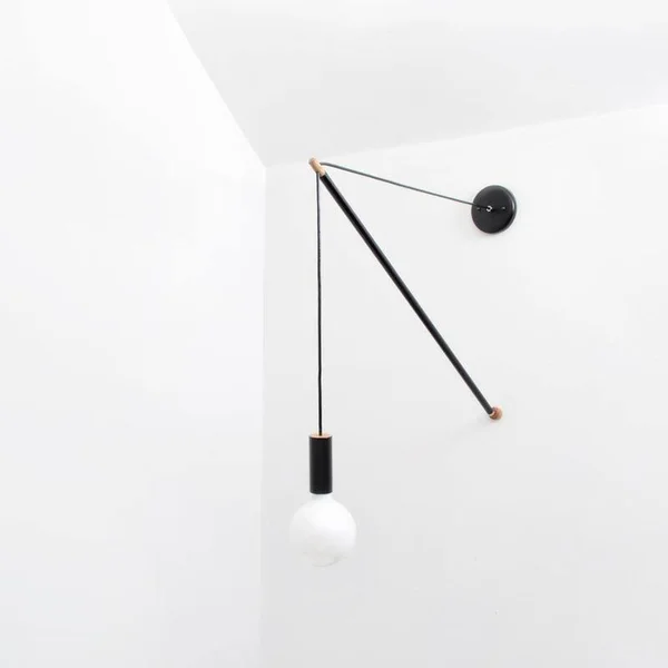 Pennant Wall Light by Andrew Neyer - Black, PL-3-BLK